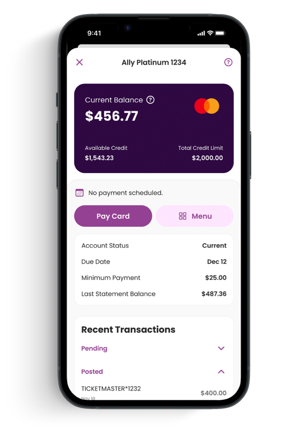 Mobile Credit Card Payment App